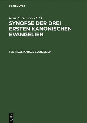 bokomslag Das Markus-Evangelium