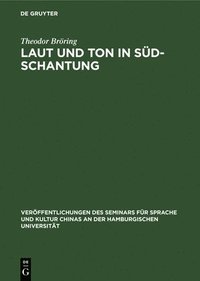 bokomslag Laut Und Ton in Sd-Schantung