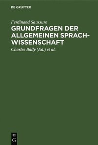 bokomslag Grundfragen der allgemeinen Sprachwissenschaft