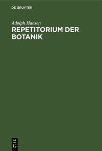bokomslag Repetitorium Der Botanik