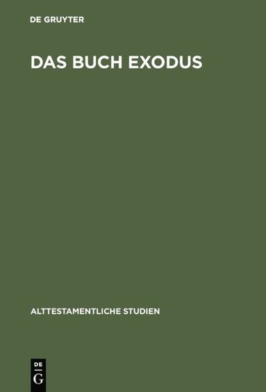 bokomslag Buch Exodus