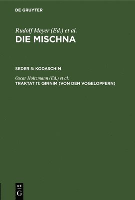 Oscar Holtzmann, Georg Beer - Qinnim (Von Den Vogelopfern), Inbunden
