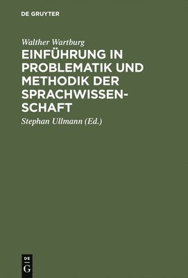 bokomslag Einfhrung in Problematik und Methodik der Sprachwissenschaft