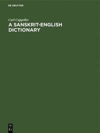 bokomslag Sanskrit-English Dictionary
