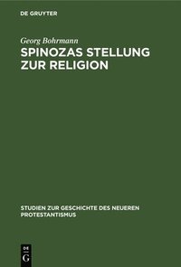 bokomslag Spinozas Stellung Zur Religion