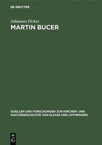 bokomslag Martin Bucer