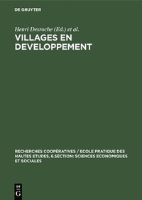 bokomslag Villages en developpement