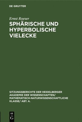 Sphrische Und Hyperbolische Vielecke 1