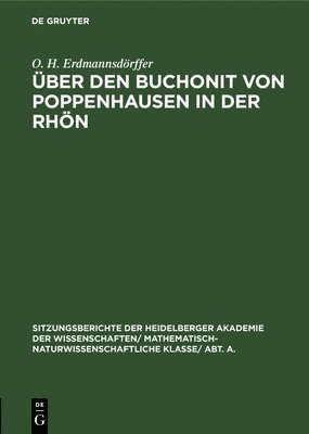 ber Den Buchonit Von Poppenhausen in Der Rhn 1