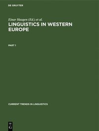 bokomslag Linguistics in Western Europe. Part 1