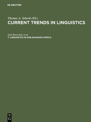 Linguistics in Sub-Saharan Africa 1