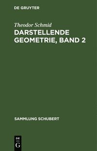 bokomslag Darstellende Geometrie, Band 2