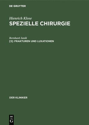 bokomslag Frakturen und Luxationen