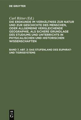 bokomslag Das Stufenland des Euphrat- und Tigrissystems