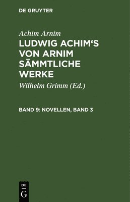 bokomslag Novellen, Band 3