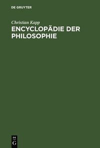 bokomslag Encyclopdie der Philosophie