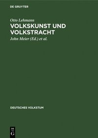 bokomslag Volkskunst Und Volkstracht