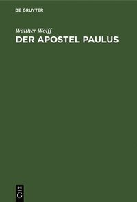 bokomslag Der Apostel Paulus