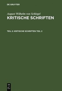 bokomslag Kritische Schriften