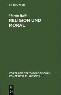 bokomslag Religion Und Moral