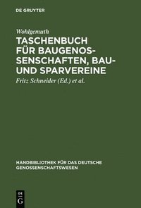 bokomslag Taschenbuch fr Baugenossenschaften, Bau- und Sparvereine