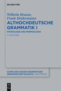 bokomslag Althochdeutsche Grammatik I