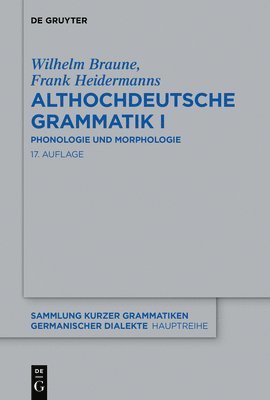 Althochdeutsche Grammatik I 1