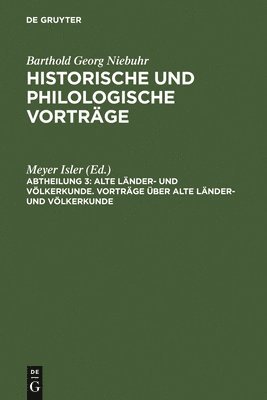 bokomslag Vortrge ber alte Lnder- und Vlkerkunde