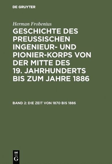 bokomslag Die Zeit von 1870 bis 1886