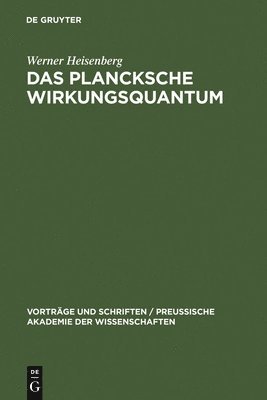 bokomslag Das Plancksche Wirkungsquantum