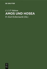 bokomslag Amos Und Hosea