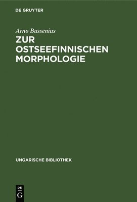 Zur Ostseefinnischen Morphologie