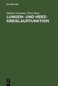 bokomslag Lungen- Und Herz-Kreislauffunktion