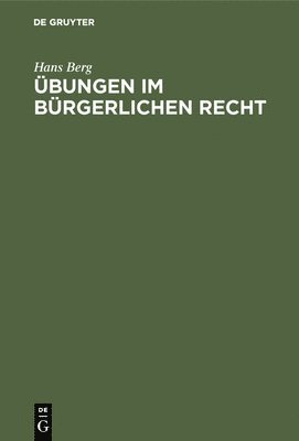 bokomslag Übungen im Bürgerlichen Recht