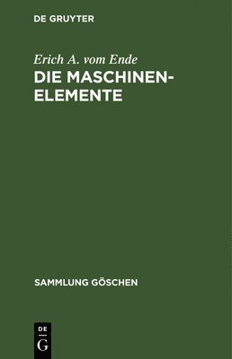 Die Maschinenelemente 1