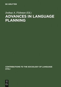 bokomslag Advances in language planning