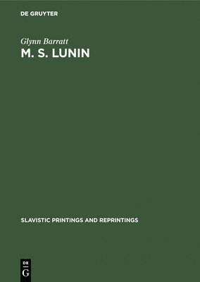 bokomslag M. S. Lunin