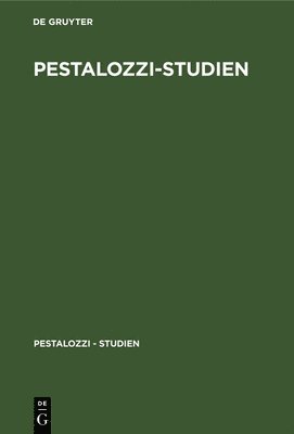 Pestalozzi-Studien 1