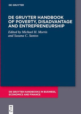 bokomslag de Gruyter Handbook of Poverty, Disadvantage and Entrepreneurship