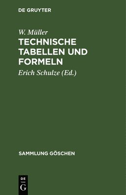 bokomslag Technische Tabellen und Formeln