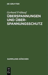 bokomslag berspannungen und berspannungsschutz