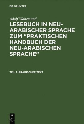 bokomslag Arabischer Text