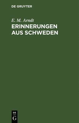 bokomslag Erinnerungen Aus Schweden