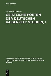 bokomslag Geistliche Poeten der deutschen Kaiserzeit: Studien, 1