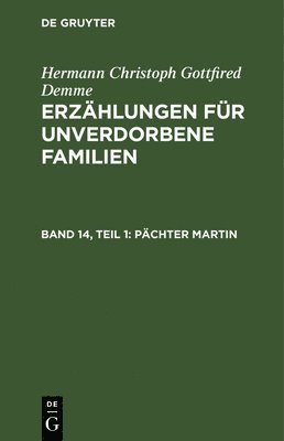 bokomslag Pächter Martin