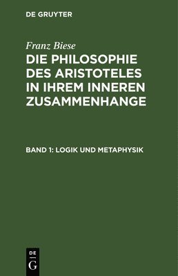 Logik und Metaphysik 1