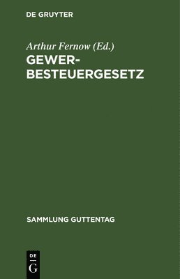 bokomslag Gewerbesteuergesetz