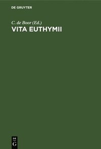 bokomslag Vita Euthymii