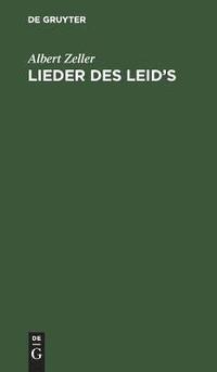 bokomslag Lieder des Leid's