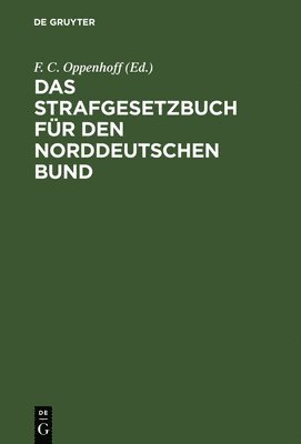 Strafgesetzbuch für den Norddeutschen Bund
